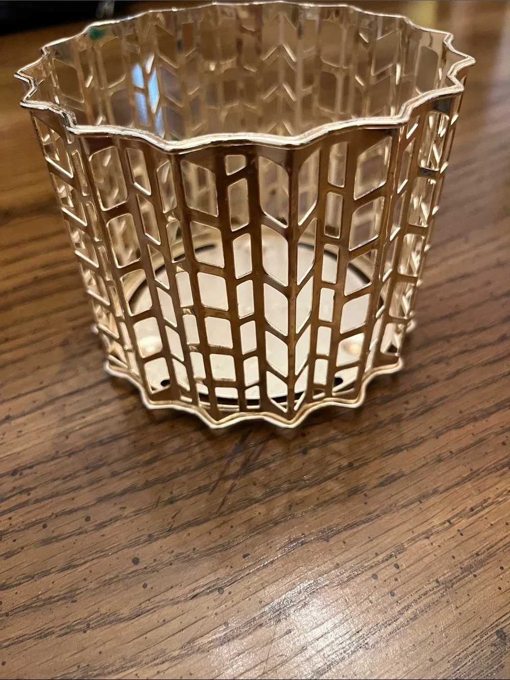 Bath & Body Works‎ Metal Accent Candle Holder